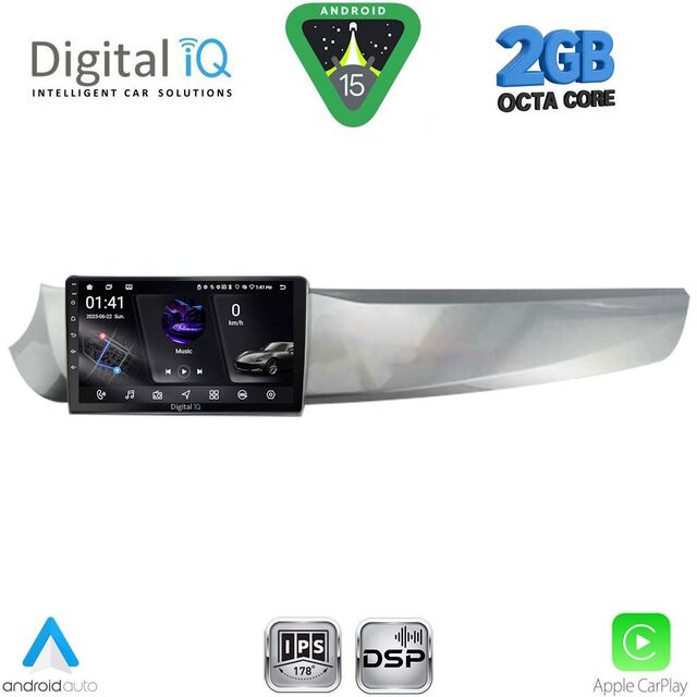 DIGITAL IQ RSF 4025_CPA (9inc) MULTIMEDIA TABLET for ALFA ROMEO GIULIETTA mod. 2010-2014