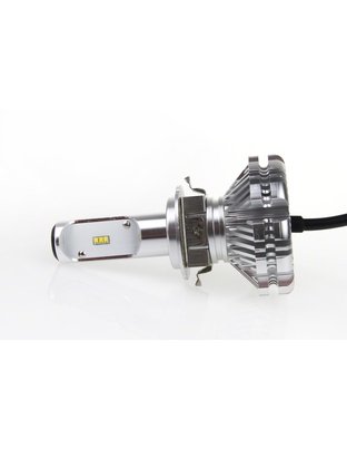 Amio - Λαμπτήρες SX SERIES τύπου H7-6 τάση λειτουργίας 6/12V απόδοσης 40W 6000K 3200lm με ενσωματωμένη ψύκτρα για Επιβατικά Αυτοκίνητα και Μοτοσυκλέτες - 2 τεμ. (01065/AM)