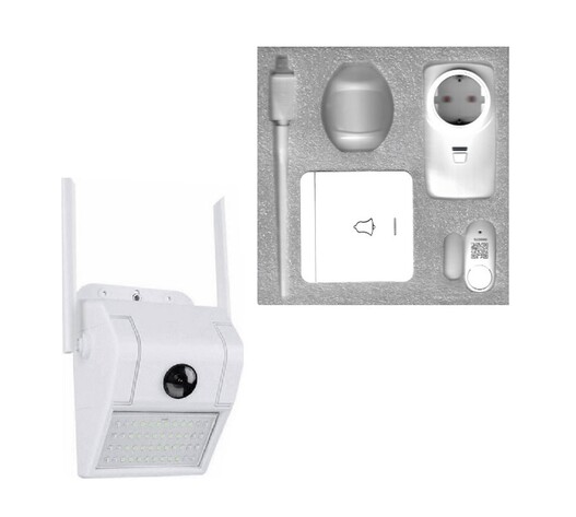 ΣΥΣΤΗΜΑ ΣΥΝΑΓΕΡΜΟΥ AI SMART HOME ΜΕ ΑΣΥΡΜΑΤΗ ΚΑΜΕΡΑ Q-L417 5.0 ΤΥ1912-23