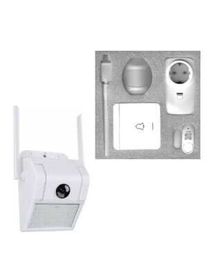 ΣΥΣΤΗΜΑ ΣΥΝΑΓΕΡΜΟΥ AI SMART HOME ΜΕ ΑΣΥΡΜΑΤΗ ΚΑΜΕΡΑ Q-L417 5.0 ΤΥ1912-23