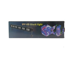 UV LED ΜΠΑΡΑ ΦΩΤΙΣΜΟΥ BLACK LIGHT 6*3W KDB-02346