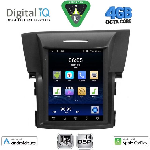 DIGITAL IQ BXF 6978_CPAA TESLA STYLE for HONDA CRV mod. 2012-2017