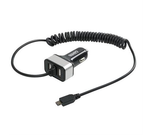 ΑΝΤΑΠΤΟΡΑΣ ΑΝΑΠΤΗΡΑ 12/24V ΜΕ 2 USB ΚΑΙ ΚΑΛΩΔΙΟ ΦΟΡΤΙΣΗΣ MICRO USB