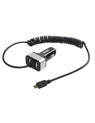 ΑΝΤΑΠΤΟΡΑΣ ΑΝΑΠΤΗΡΑ 12/24V ΜΕ 2 USB ΚΑΙ ΚΑΛΩΔΙΟ ΦΟΡΤΙΣΗΣ MICRO USB