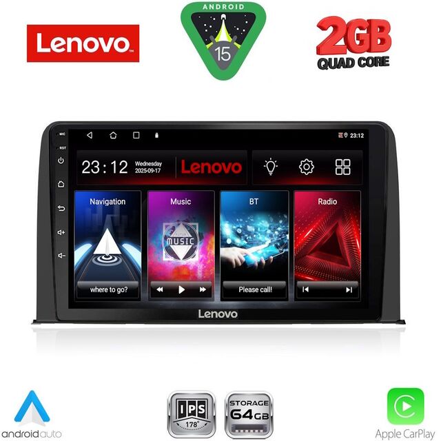 LENOVO LVD 2199_CPA (10inc) MULTIMEDIA TABLET for HONDA CRV mod. 2017-2022