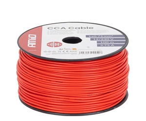 Amio - Μονόκλωνο Καλώδιο Εγκατάστασης CCA 1×0,75mm² 100m – 12/230V - 1 τεμ. (04450/AM)