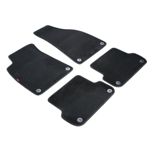 ΠΑΤΑΚΙΑ EXECUTIVE ΜΟΚΕΤΑ ΓΙΑ CITROEN C4 AIRCROSS 04/2012-2017 / MITSUBISHI ASX 07/2010-12/2012 ΣΕ ΜΑΥΡΟ ΧΡΩΜΑ ME ΚΟΥΜΠΩΜΑΤΑ LAMPA - 4 ΤΕΜ.
