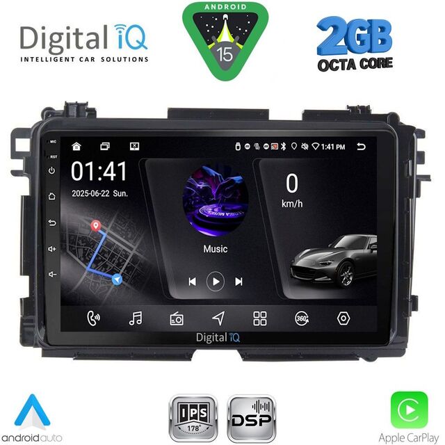 DIGITAL IQ RSF 4201_CPA (10inc) MULTIMEDIA TABLET for HONDA HRV mod. 2015-2021