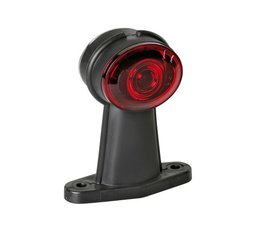 ΦΩΣ ΟΓΚΟΥ ΦΟΡΤΗΓΟΥ ΔΙΠΛΗΣ ΟΨΗΣ  ΜΕ 2 LED 24V ΛΕΥΚΟ/ΚΟΚΚΙΝΟ ΜΕ ΣΤΑΘΕΡΟ ΒΡΑΧΙΟΝΑ ILUMIA UNIVERSAL -1ΤΕΜ.