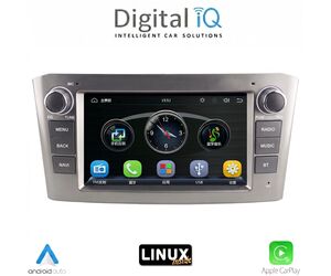 DIGITAL IQ BLA 025SL_CPA (7" DECK) MULTIMEDIA LINUX SYSTEM for TOYOTA AVENSIS mod. 2003-2009 (SILVER)