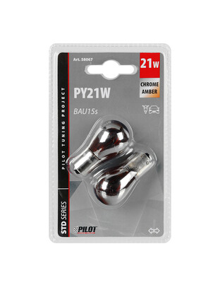 ΛΑΜΠΑΚΙΑ 12V/PY21W ΚΑΘΡΕΠΤΗΣ