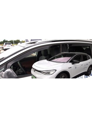 ΑΝΕΜΟΘΡΑΥΣΤΕΣ ΓΙΑ VW ID.4 5D 2020+ ΣΕΤ ΑΥΤΟΚΙΝΗΤΟΥ ΑΠΟ ΕΥΚΑΜΠΤΟ ΦΙΜΕ ΠΛΑΣΤΙΚΟ HEKO - 4 ΤΕΜ.