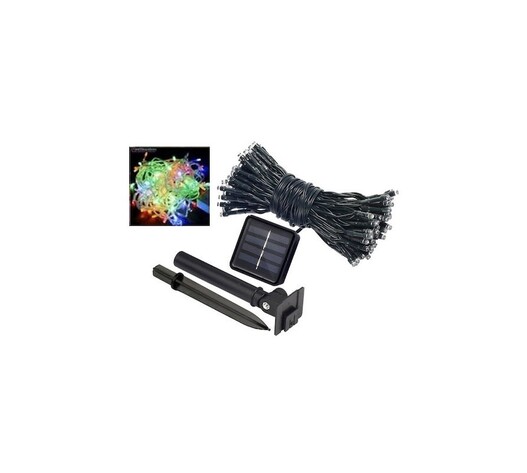 ΗΛΙΑΚΑ ΛΑΜΠΑΚΙΑ LED ΠΟΛΥΧΡΩΜΑ 100ΤΜΧ AD-1467