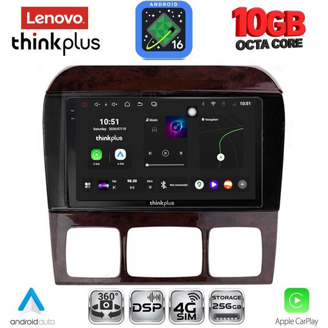 LENOVO LTM 11426_CPA (9inc) MULTIMEDIA TABLET for MERCEDES  S  W220  mod. 1998-2005