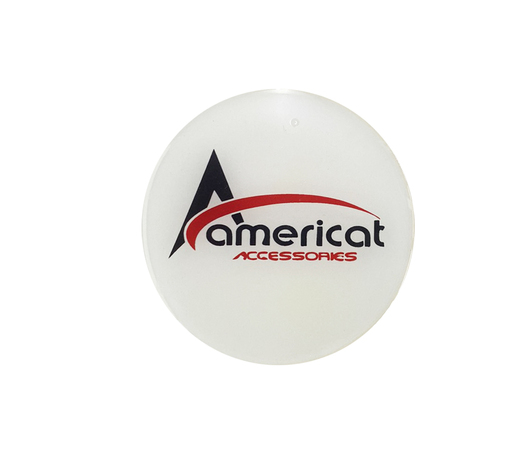 AMERICAT ΜΟΝΟΓΡΑΜΜΑ ΑΥΤΟΚΟΛΛΗΤΑ ΖΑΝΤΩΝ 6,7 cm ΛΕΥΚΟ/ΚΟΚΚΙΝΟ/ΜΑΥΡΟ ΣΜΑΛΤΟΥ - 4 ΤΕΜ.