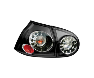 ΠΙΣΙΝΑ ΦΑΝΑΡΙΑ VW GOLF 5 2003+ BLACK LED ΜΑΥΡΟ - 2 ΤΕΜΑΧΙΑ