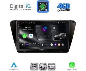 DIGITAL IQ RTG 6605_CPA (10inc) MULTIMEDIA TABLET for SKODA SUPERB mod. 2015-2023