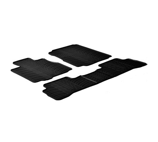 LAMPA - ΠΑΤΑΚΙΑ ΑΥΤΟΚΙΝΗΤΟΥ ΑΠΟ ΛΑΣΤΙΧΟ ΓΙΑ HONDA CR-V 01/2007-09/2012 ΣΕ ΜΑΥΡΟ ΧΡΩΜΑ ΧΩΡΙΣ ΚΟΥΜΠΩΜΑΤΑ - 5 ΤΕΜ.