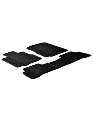 LAMPA - ΠΑΤΑΚΙΑ ΑΥΤΟΚΙΝΗΤΟΥ ΑΠΟ ΛΑΣΤΙΧΟ ΓΙΑ HONDA CR-V 01/2007-09/2012 ΣΕ ΜΑΥΡΟ ΧΡΩΜΑ ΧΩΡΙΣ ΚΟΥΜΠΩΜΑΤΑ - 5 ΤΕΜ.