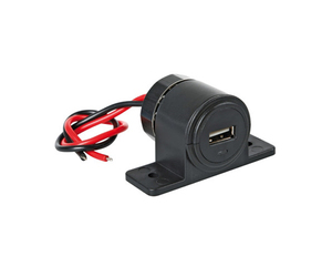 ΠΡΙΖΑ USB ΜΕ ΒΑΣΗ KAI ΕΝΔΕΙΞΗ LED 2100mA 12/24V