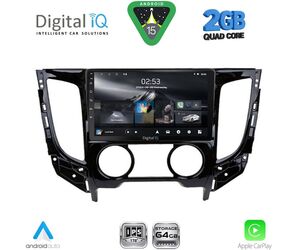DIGITAL IQ RSD 1437_CPA A/C (9inc) MULTIMEDIA TABLET for MITSUBISHI L200 mod. 2015-2019 with A/C