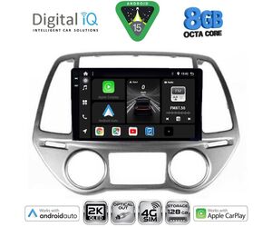 DIGITAL IQ BXK 20227_CPAA CLIMA (9inc) MULTIMEDIA TABLET for HYUNDAI i20 mod. 2008-2012