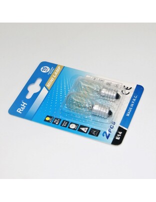 Mini ΛΑΜΠΑ DIMMER ΨΥΓΕΙΟΥ ΑΛΟΓΟΝΟΥ 2τμχ E14 15W 3500K LI-LA-6539