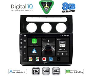 DIGITAL IQ BXF 18767_CPAA CLIMA (10inc) MULTIMEDIA TABLET for VW TOURAN mod. 2003-2010