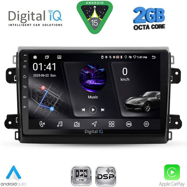 DIGITAL IQ RSF 4143_CPA (9inc) MULTIMEDIA TABLET for FIAT DUCATO mod. 2021-2026