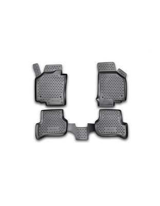 ΠΑΤΑΚΙΑ ΣΕ ΣΚΑΦΗ TPE ΛΑΣΤΙΧΟ ΓΙΑ SEAT LEON 2005-2013  ΣΕ ΜΑΥΡΟ ΧΡΩΜΑ NOVLINE - 4 ΤΕΜ.