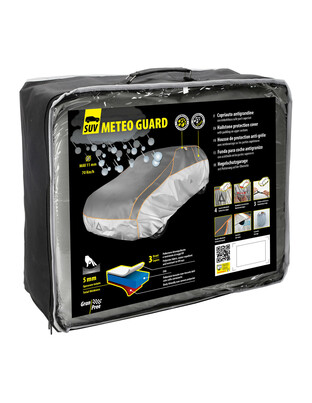ΚΟΥΚΟΥΛΑ ΑΥΤΟΚΙΝΗΤΟΥ ΓΙΑ ΧΑΛΑΖΙ (max 11mm/70Km/h) SUV METEO GUARD MG-SUV-S 430x165x145 cm LAMPA - 1 τεμ.