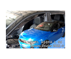ΑΝΕΜΟΘΡΑΥΣΤΕΣ ΓΙΑ OPEL ASTRA L 5D SPORTS TOURER ESTATE 2022+? ΣΕΤ ΑΥΤΟΚΙΝΗΤΟΥ ΑΠΟ ΕΥΚΑΜΠΤΟ ΦΙΜΕ ΠΛΑΣΤΙΚΟ HEKO - 4 ΤΕΜ.