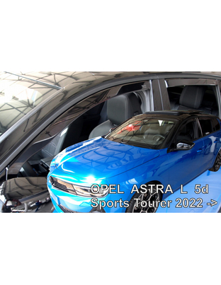 ΑΝΕΜΟΘΡΑΥΣΤΕΣ ΓΙΑ OPEL ASTRA L 5D SPORTS TOURER ESTATE 2022+? ΣΕΤ ΑΥΤΟΚΙΝΗΤΟΥ ΑΠΟ ΕΥΚΑΜΠΤΟ ΦΙΜΕ ΠΛΑΣΤΙΚΟ HEKO - 4 ΤΕΜ.