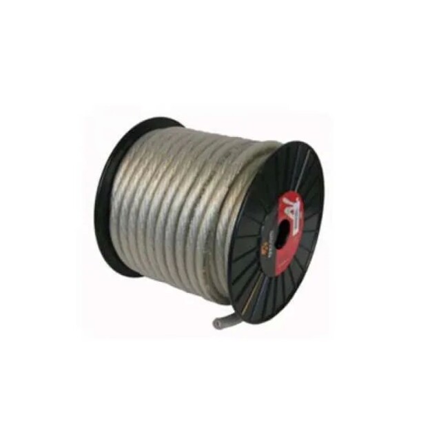 Καλώδιο ρεύματος 10mm² smokey silver color 100m Necom PC-E10N