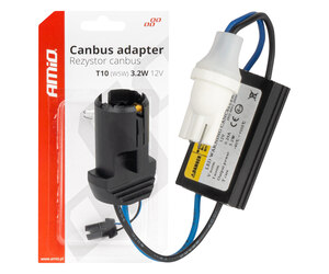 Amio - ΑΝΤΙΣΤΑΣΗ ΓΙΑ ΛΑΜΠΑΚΙΑ LED T10 W5W 12V 3.2W - 1 τεμ. (04087/AM)