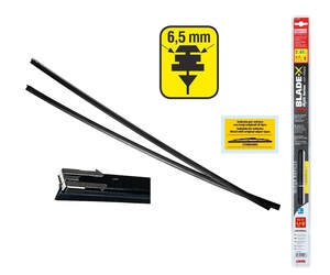 ΛΑΣΤΙΧΑ ΥΑΛΟΚΑΘΑΡΙΣΤΗΡΩΝ 61CMX6,5MM BLADE-X PLUS ΜΕ ΕΠΙΚΑΛΥΨΗ PTFE ΜΕ ΛΑΜΑΚΙΑ ΣΕ ΠΛΑΣΤΙΚΗ BLISTER ΣΥΣΚΕΥΑΣΙΑ
