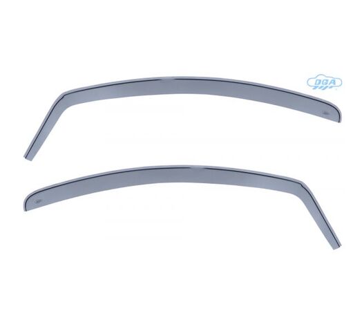 ΖΕΥΓΑΡΙ ΜΠΡΟΣΤΙΝΟΙ ΑΝΕΜΟΘΡΑΥΣΤΕΣ ΓΙΑ CITROEN C1 3D 2005-2013 / PEUGEOT 107 3D 2005-2014 / TOYOTA AYGO 3D 2005-2014 ΑΠΟ ΕΥΚΑΜΠΤΟ ΧΥΤΟ ΑΚΡΥΛΙΚΟ ΓΥΑΛΙ (CAST ACRYLIC GLASS) DGA - 2 ΤΕΜ.