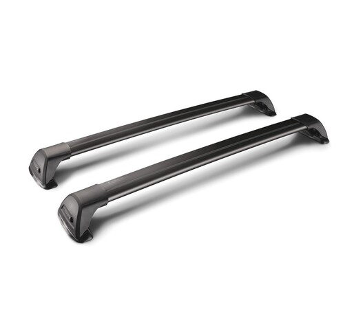 ΜΠΑΡΕΣ ΟΡΟΦΗΣ ΑΛΟΥΜΙΝΙΟΥ FLUSH BAR STANDARD YAKIMA 95 cm (ΜΑΥΡΟ ΧΡΩΜΑ/ΜΕ ΚΛΕΙΔΑΡΙΕΣ) ΓΙΑ ΟΛΕΣ ΤΙΣ ΟΡΟΦΕΣ - 2 ΤΕΜ.