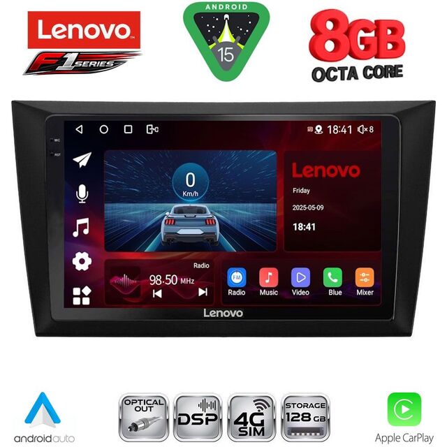 LENOVO SSR 10746_CPA  (9inc) MULTIMEDIA TABLET for GOLF 6 mod. 2009-2012