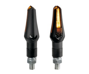 ΦΛΑΣ ΜΟΤΟ ZEPHYR ΜΑΥΡΑ 12V SMD LED 72,5x21,5mm 2ΤΕΜ.