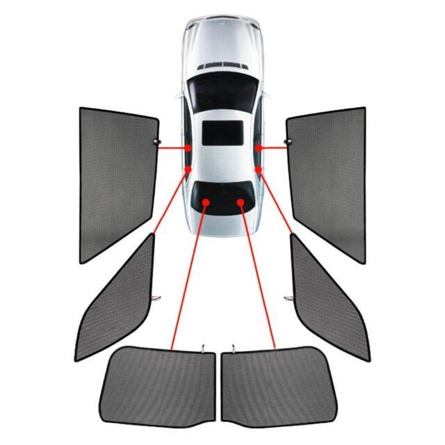 CarShades - ΚΟΥΡΤΙΝΑΚΙΑ  CAR SHADES ΓΙΑ VW TOURAN 5D 10-15 - 6 ΤΕΜ. (PVC.VW-TOUR-5-B)