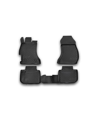 ΠΑΤΑΚΙΑ ΣΕ ΣΚΑΦΗ TPE ΛΑΣΤΙΧΟ ΓΙΑ SUBARU XV 2012-2017  ΣΕ ΜΑΥΡΟ ΧΡΩΜΑ NOVLINE - 4 ΤΕΜ.