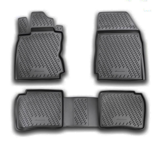 ΠΑΤΑΚΙΑ ΣΕ ΣΚΑΦΗ TPE ΛΑΣΤΙΧΟ ΓΙΑ NISSAN NOTE 03/2006-2013  ΣΕ ΜΑΥΡΟ ΧΡΩΜΑ NOVLINE - 4 ΤΕΜ.