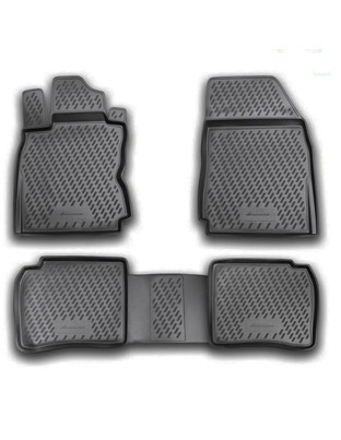 ΠΑΤΑΚΙΑ ΣΕ ΣΚΑΦΗ TPE ΛΑΣΤΙΧΟ ΓΙΑ NISSAN NOTE 03/2006-2013  ΣΕ ΜΑΥΡΟ ΧΡΩΜΑ NOVLINE - 4 ΤΕΜ.