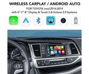 DIGITAL IQ TΥ 280_CPA (WIRELESS CARPLAY / ANDROID AUTO BOX for TOYOTA mod. 2014-2019 with Touch 2 & Entune 2 System)