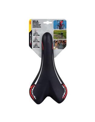 Σέλα ποδηλάτου (270x150mm /450gr ) μαύρη/κόκκινη Dynamic MTB/Racing S-8 Selle/Saddles Specialist
