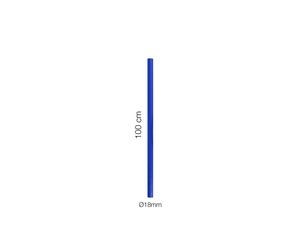 ΣΩΛΗΝΑΣ ΣΙΛΙΚΟΝΗΣ ΜΠΛΕ Φ18 ΜΗΚΟΣ 100cm SIMONI RACING  - 1 τεμ.