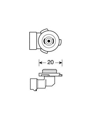 H10 BLUE-XENON 12V/42W 4.500Κ