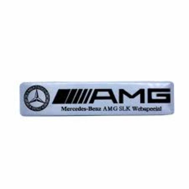 Αυτοκόλλητο αλουμινίου 12x2,5cm - AMG