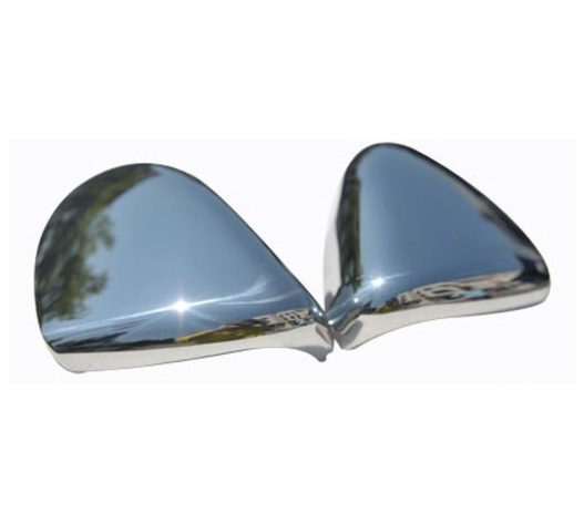 ΚΑΠΑΚΙΑ ΚΑΘΡΕΠΤΩΝ ΓΙΑ VW GOLF 6 3/5D/SW 2010-2013/ VW TOURAN MPV 2010+ ΧΡΩΜΙΟΥ 2 ΤΕΜ. ΜΕΤΑΛΛΙΚΑ